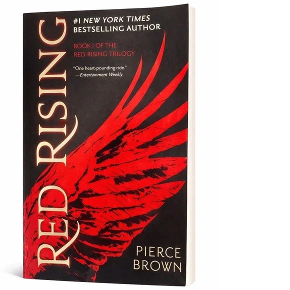 Red Rising Pierce Brown Book 1 Trilogy Trade Paperback Sci-Fi Dystopian Del Rey - Picture 1 of 2